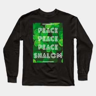 Peace Shalom Long Sleeve T-Shirt